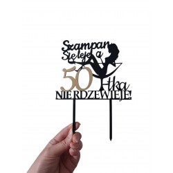 Topper szampan się leje a ... nie rdzewieje